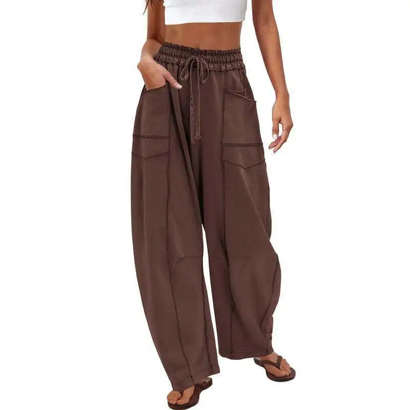 Orlaina™ | Pantalon large coupe décontractée