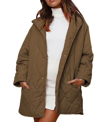 Corvaya™ | Oversized Hooded Winter Coat