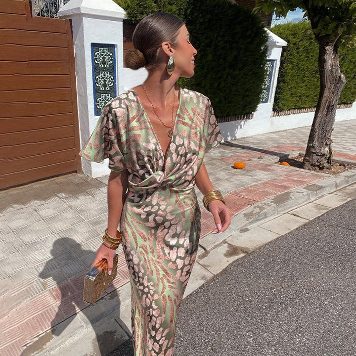 Elisa | Robe en soie sophistiquée