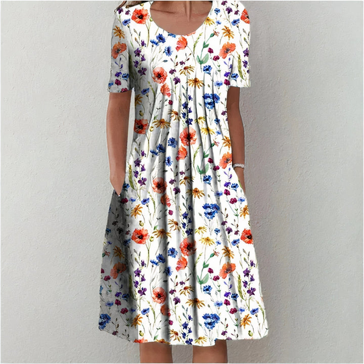 Leilani - Robe de soirée à volants Summer Bloom