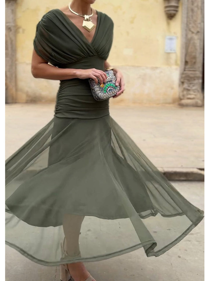 Velisse™ | Robe boutonnière en maille