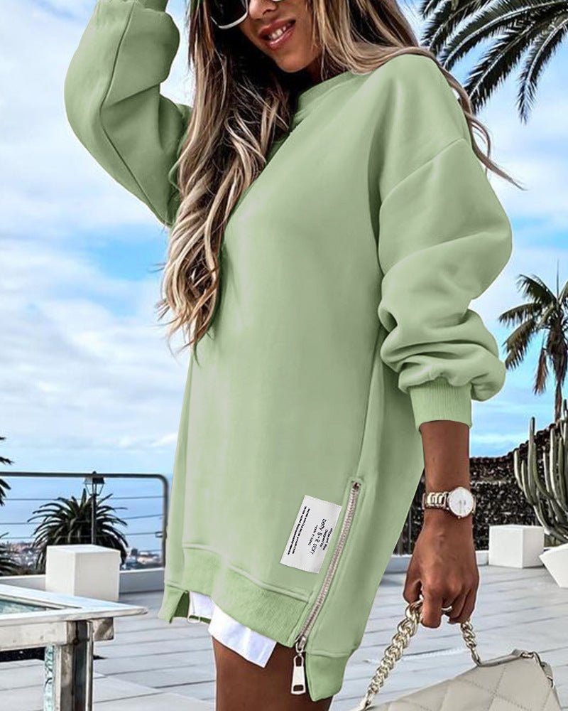 Lunira™ | Solid Color Short Sweater
