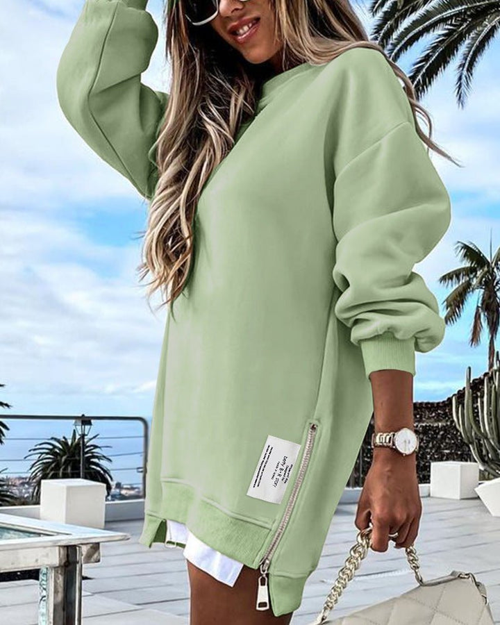 Lunira™ | Solid Color Short Sweater