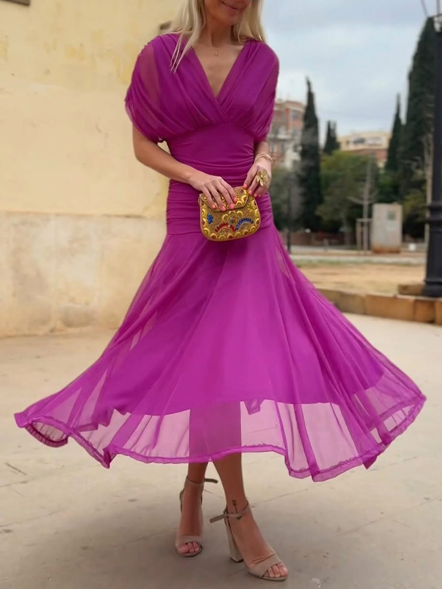 Velisse™ | Robe boutonnière en maille