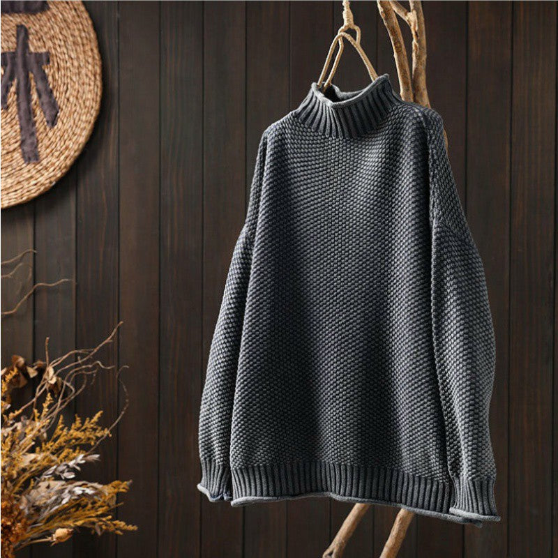 Kim™ - Pull en tricot gaufré