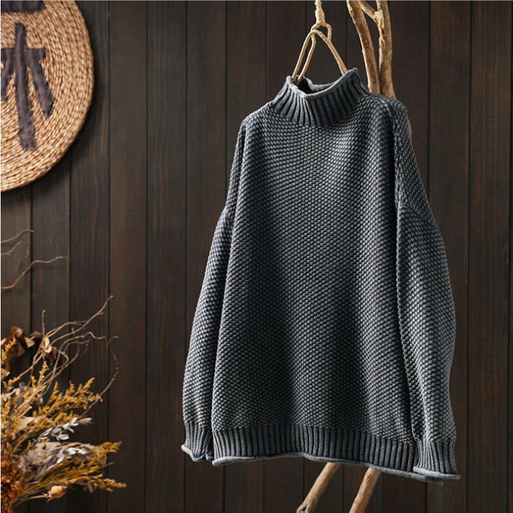 Kim™ - Pull en tricot gaufré