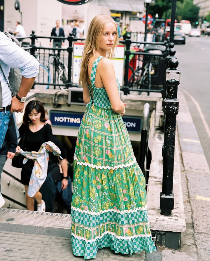 Basilic - Robe longue bohème Sunshine Dreams