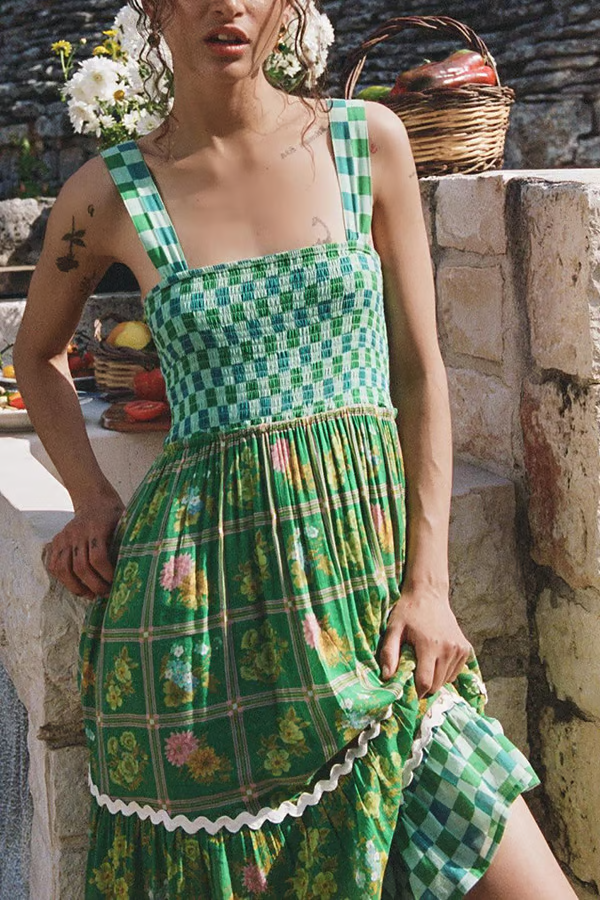 Basilic - Robe longue bohème Sunshine Dreams