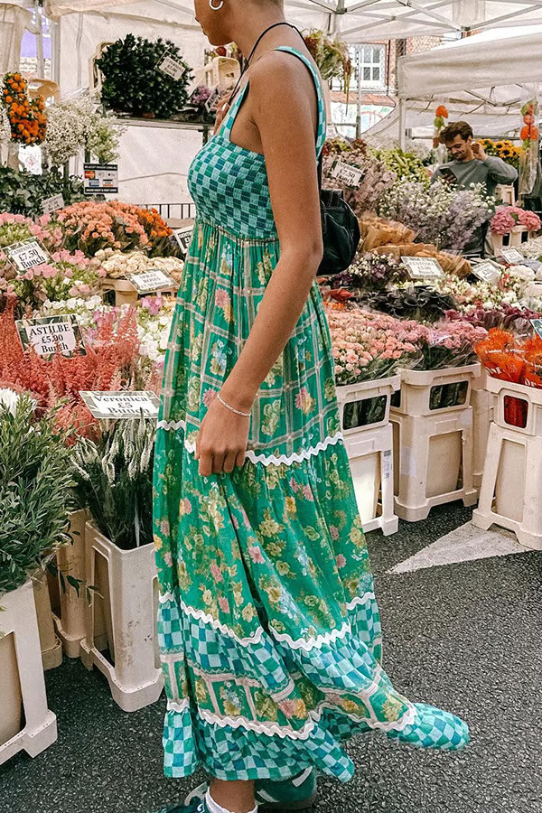 Basilic - Robe longue bohème Sunshine Dreams