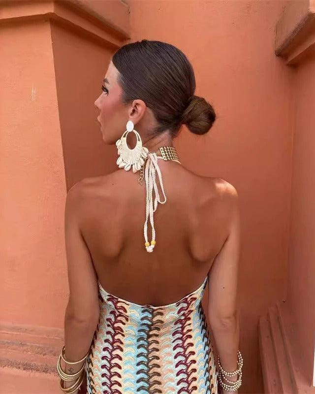 Andie™ - Robe chic à col en V 