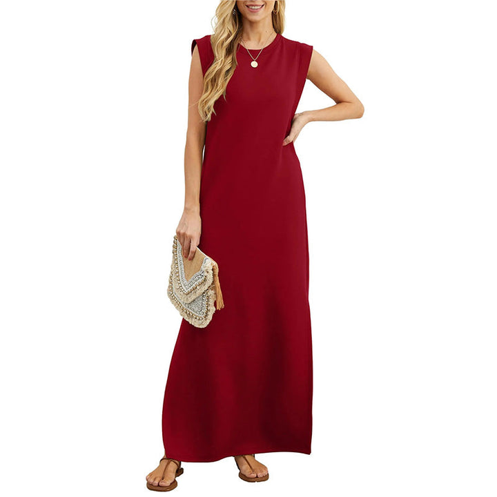 Yllona™ - Robe longue décontractée sans manches