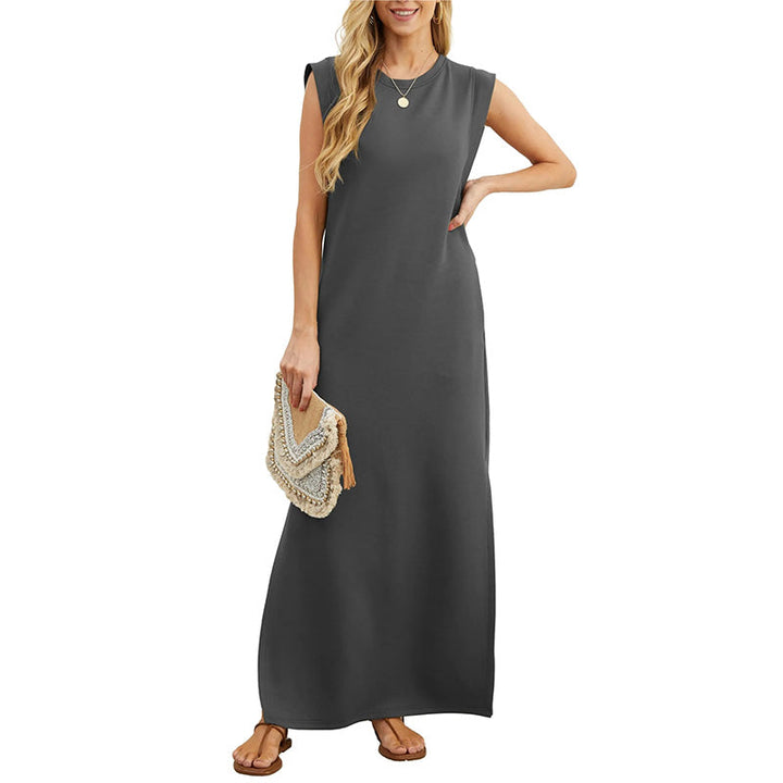 Yllona™ - Robe longue décontractée sans manches