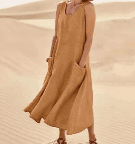 LULU™ - Robe élégante avec poches
