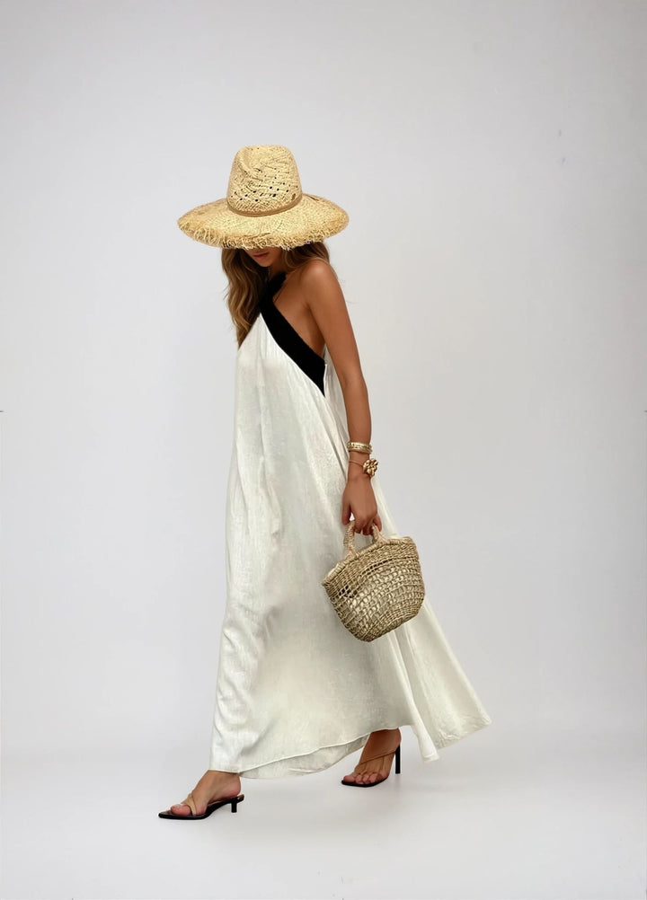 Nicole - Robe élégante à décolleté croisé